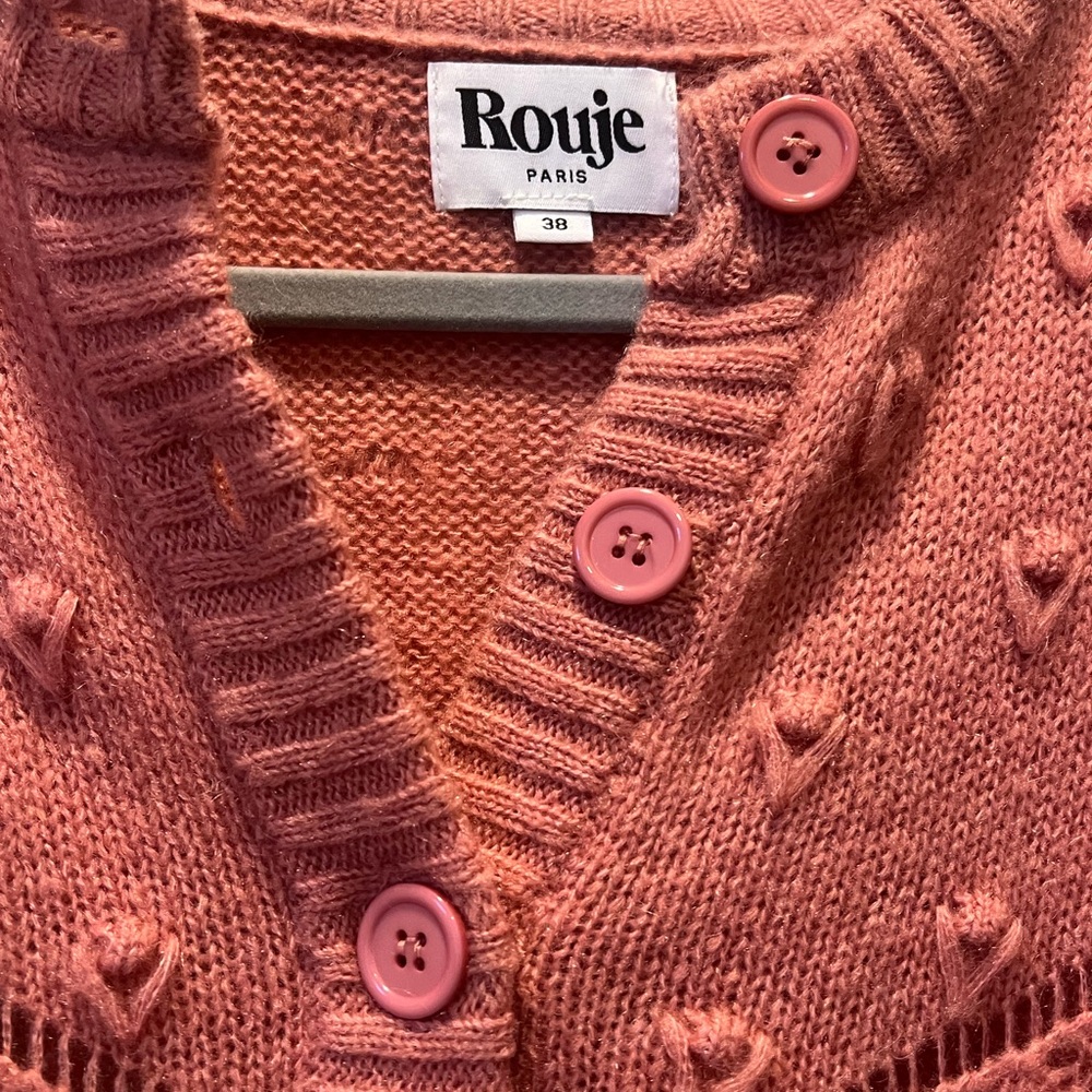 Rouje Sylvia Cardigan Size 38 - Picture 3 of 5